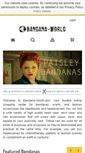 Mobile Screenshot of bandana-world.com